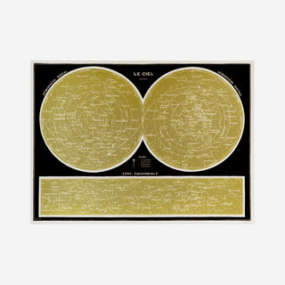 Screen printing Le Ciel Gold