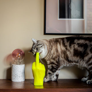 F*ck You Neon Yellow CandleHand Candle