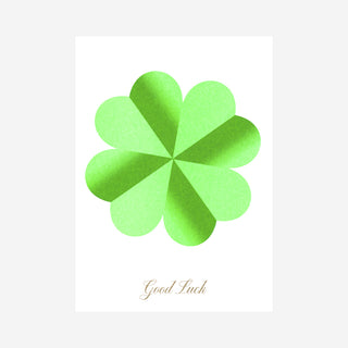 Good Luck Riso Postcard
