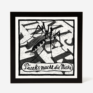 Mosquito screen printing