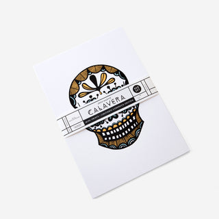 Calavera Gold Verdigris #4 Screenprint