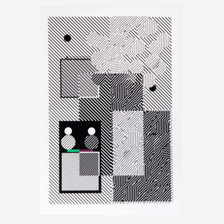 Geometric screen printing