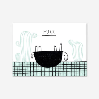 Postcard FUCK