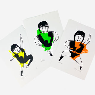 Super Hero Squad - Set of 3 Screen Prints