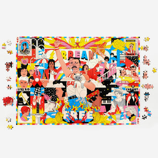 Die Welt des Freddie Mercury Puzzle