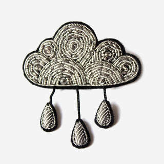 Brosche Cloud & Rain