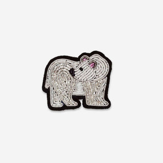 Polar Bear Brooch