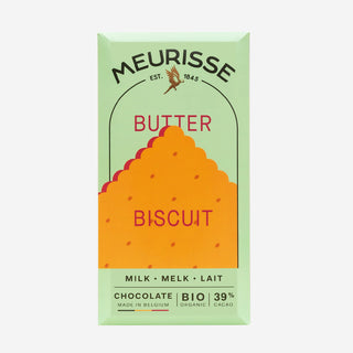 Milk Chocolate with Butter Biscuit 39% Bio-Schokolade