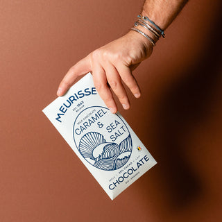 Milk Chocolate with Caramel & Sea Salt 39% Bio-Schokolade