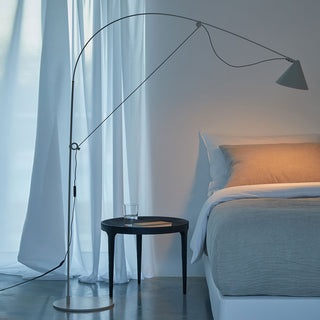 AYNO silk grey floor lamp – L