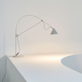 AYNO seidengrau Tischleuchte – S