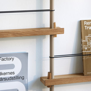 Magazine Shelving - MS.180.1 Wandregal-System