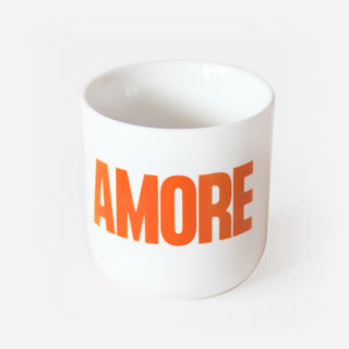 Amore Porzellanbecher