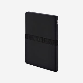 Notizbuch Not White Schwarz L