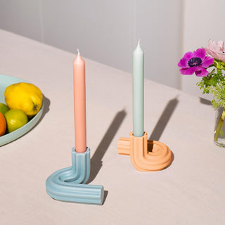 Templo Candle Holder Tangerine – Candle holder