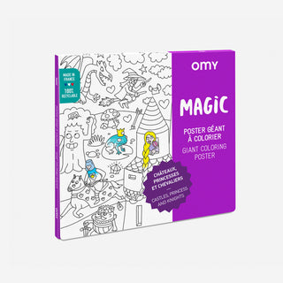 Riesenposter zum Ausmalen Magic