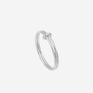 Billie 1mm Ring Silver