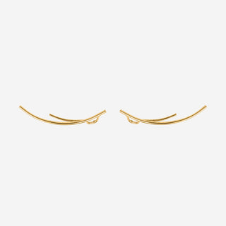 Milla Earrings Gold Plated Silver