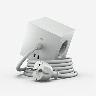 Square 1 USB-C & Magnet Gotland Grey