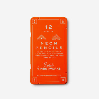 12 Neon Pencils