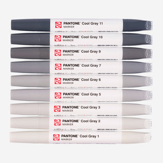 Marker in Cool Gray Tones