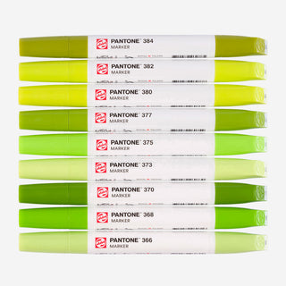 Marker in Green Yellow Tones