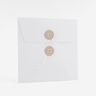 Briefumschlag Q - White