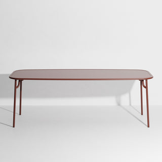 Week-End Plain Rectangle Dining Table