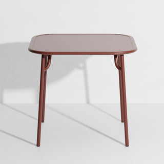 Week-End Plain Square Dining Table