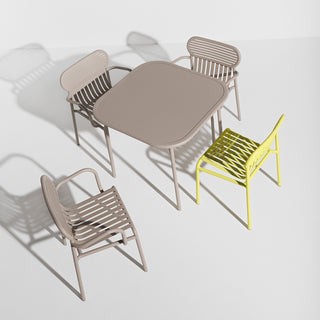 Week-End Plain Square Dining Table