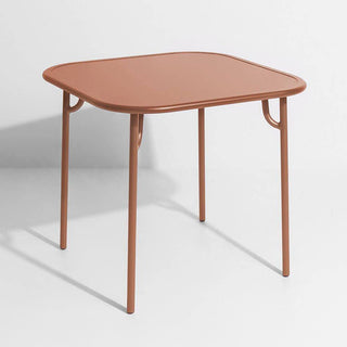 Week-End Plain Square Dining Table