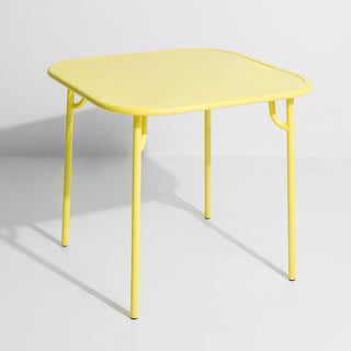 Week-End Plain Square Dining Table