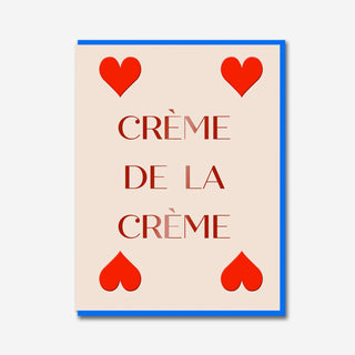 Crème De La Crème Grußkarte