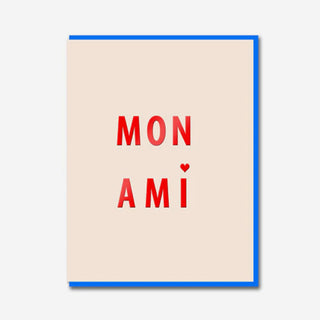 Mon Ami Grußkarte