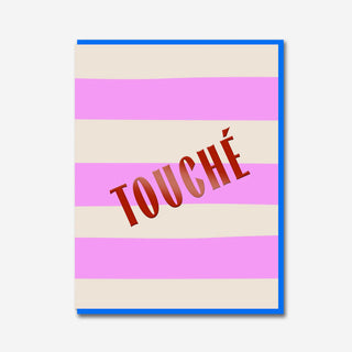 Touché Greeting Card
