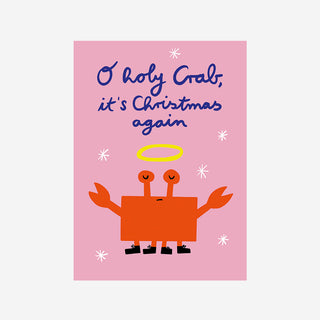 Holy Crab Weihnachts-Postkarte