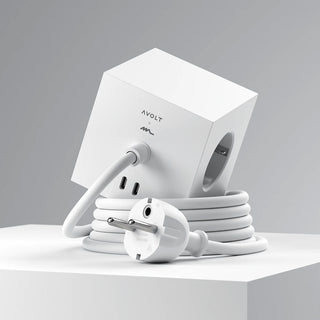Square 1 USB-C & Magnet Opal White