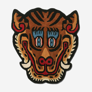 Tiger Face Rug