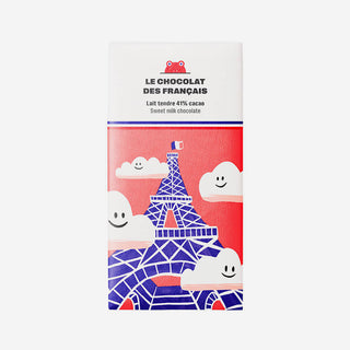 Tour Eiffel Nuages 41% Bio-Milchschokolade
