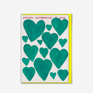Vegan Alternative to Love Greeting Card