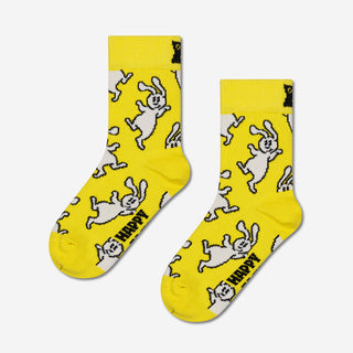 Kids Bunny Socken - Yellow