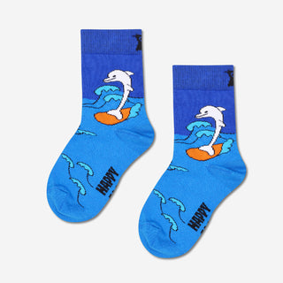 Kids Surfing Dolphin Socken