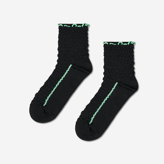 Structure Slinky Crew Socks - Black