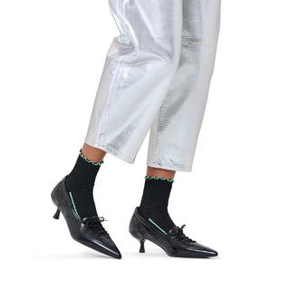 Structure Slinky Crew Socken - Black