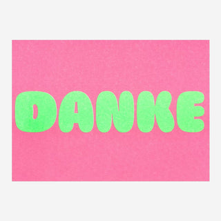 THANK YOU Riso postcard
