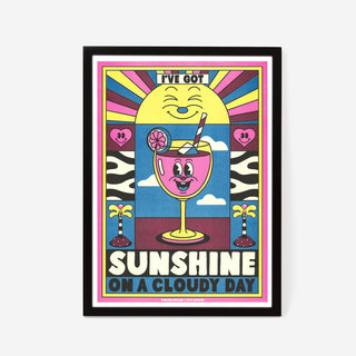 Yeye Weller - The Temptations Risograph Print