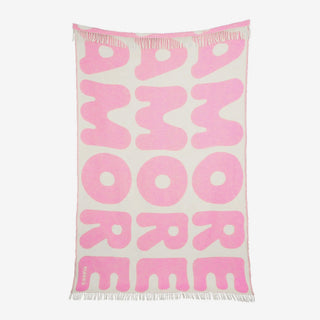 Klekks No. 11 Amore Pink Wool Blanket