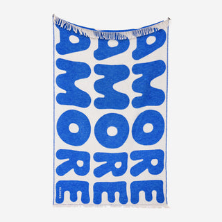Klekks No. 11 Amore Blue Wolldecke