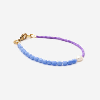 Two Tone Bracelet Periwinkle + Lilac