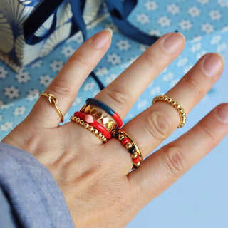 Love Knot Ring Gold Plated